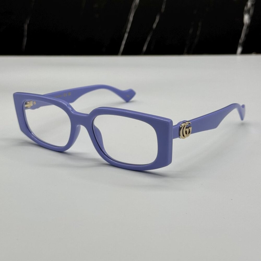 NEW GG1534S 005 GUCCI SQUARE VIOLET WOMEN GUCCI SUNGLASSES - Picture 3 of 11